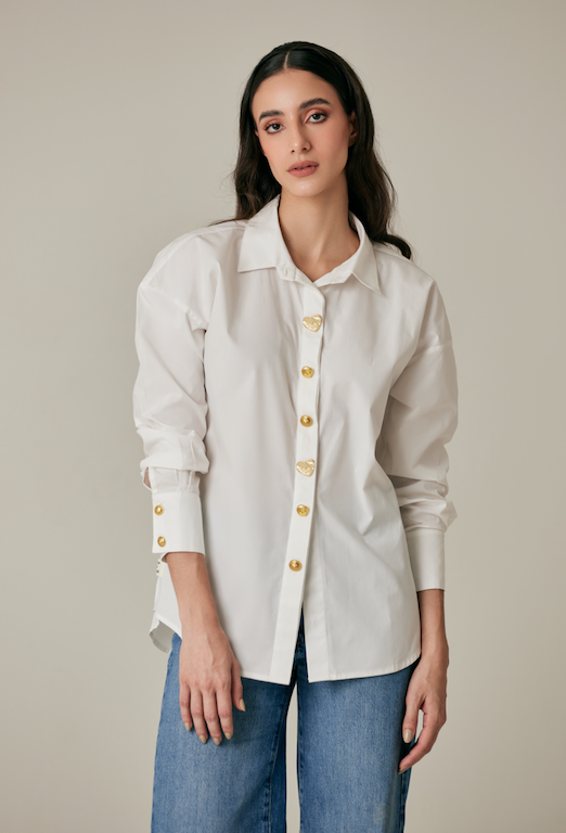 CAMISA BUTTONS OFF WHITE